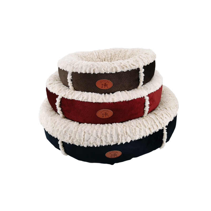 2020 new crocodile pattern splicing pet cushion