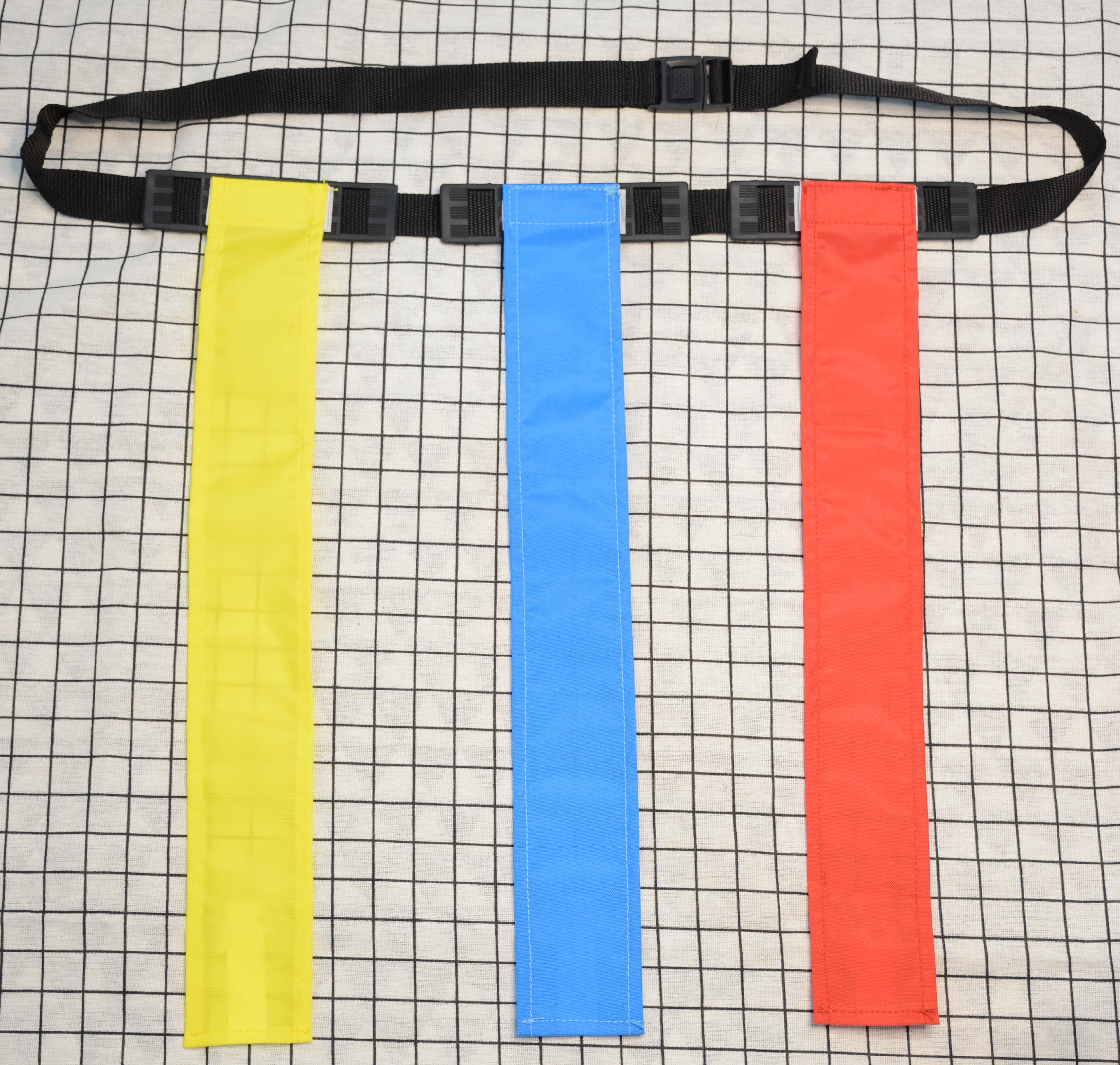 Flag football harness belts