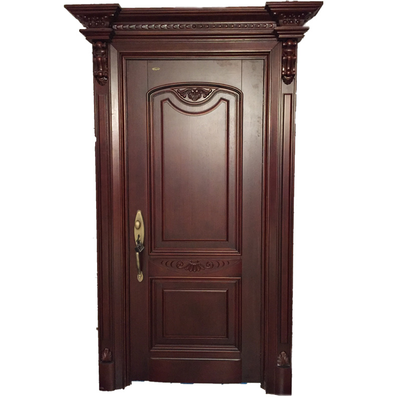 Steel wood door
