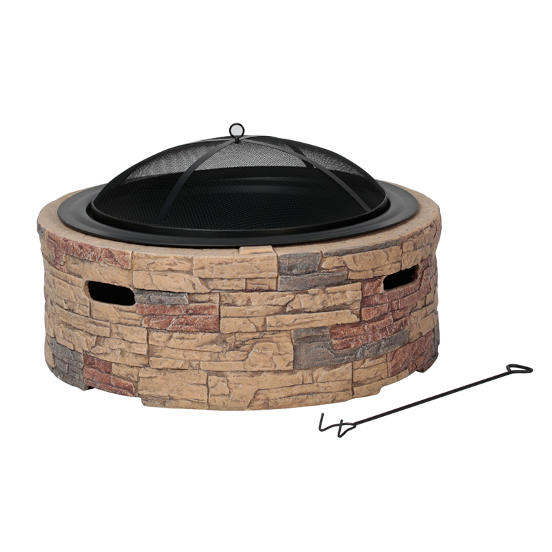 35’’ Cast Stone Fire Pit
