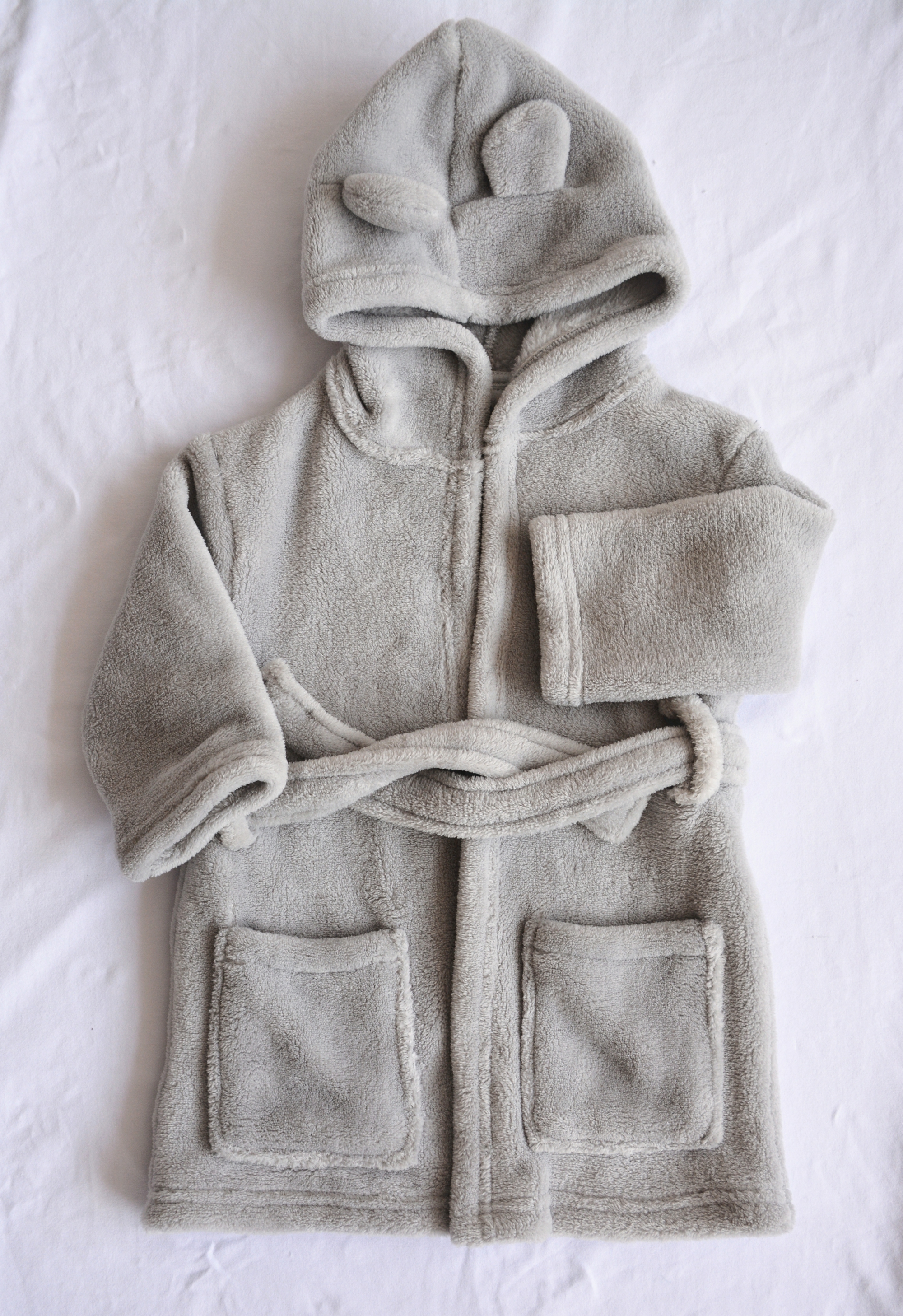 coral fleece bathrobe