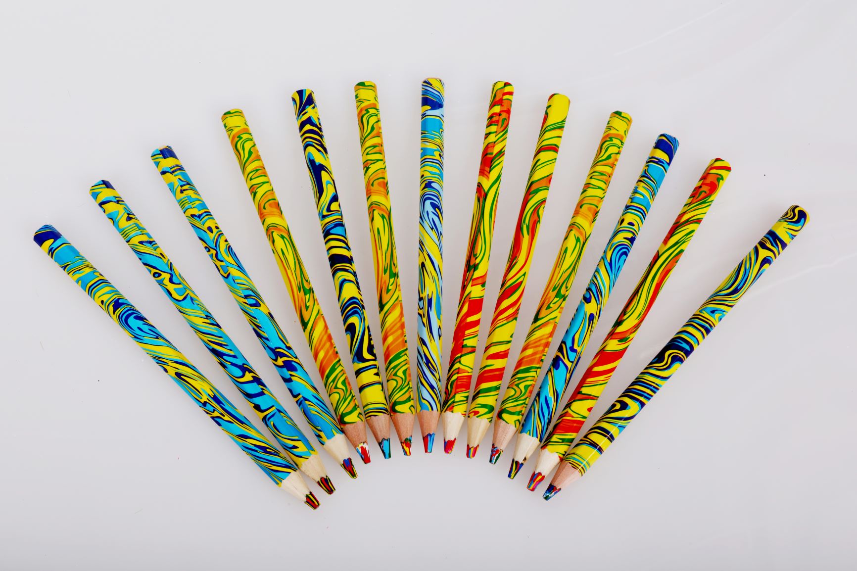 Jumbo rainbow pencil