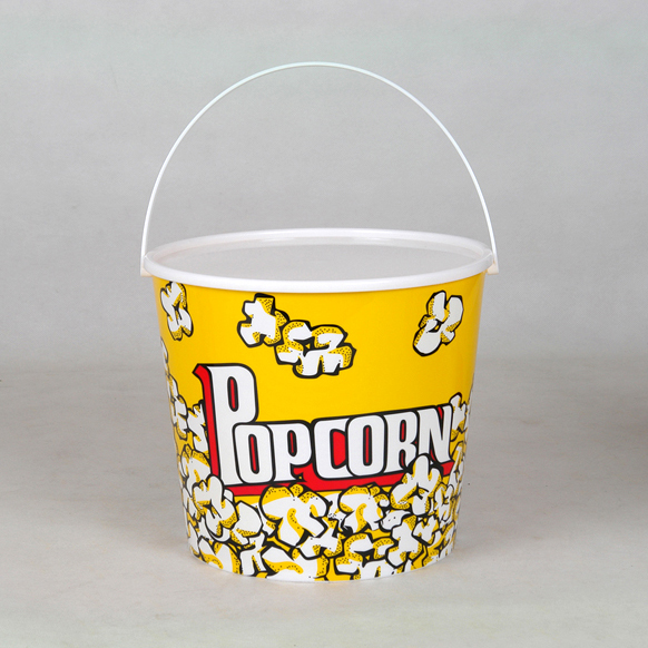 plastic bucket with lid &cover
