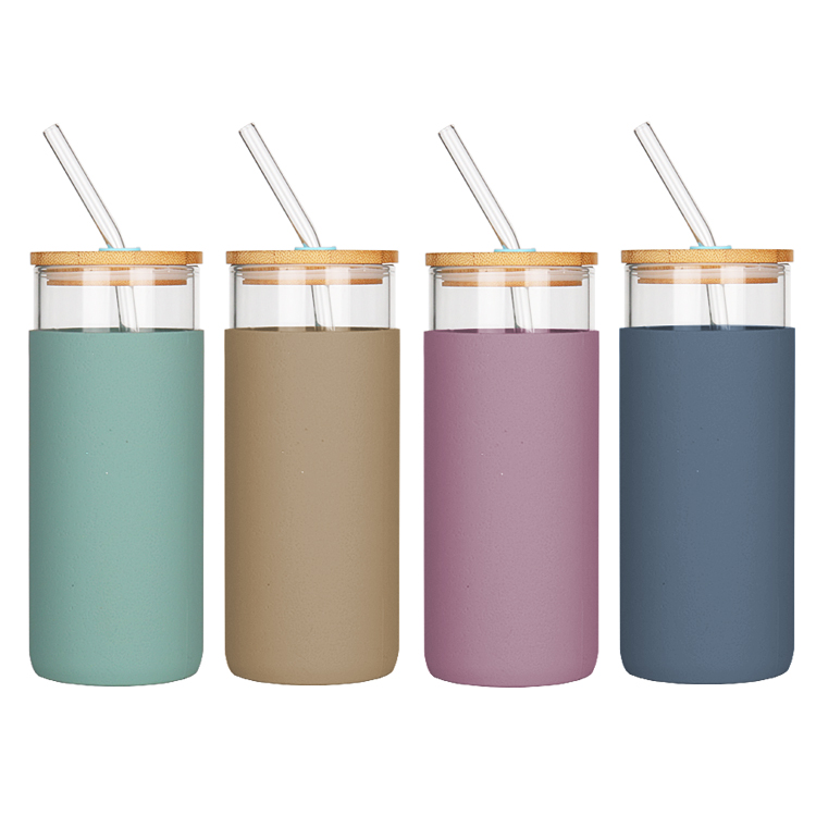 Borosilicate Glass Straw Cup