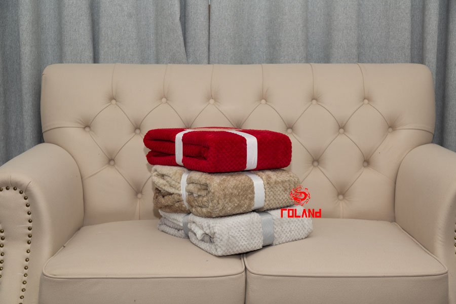 Popcoin Flannel With Degrade Printing Blanket/Throw