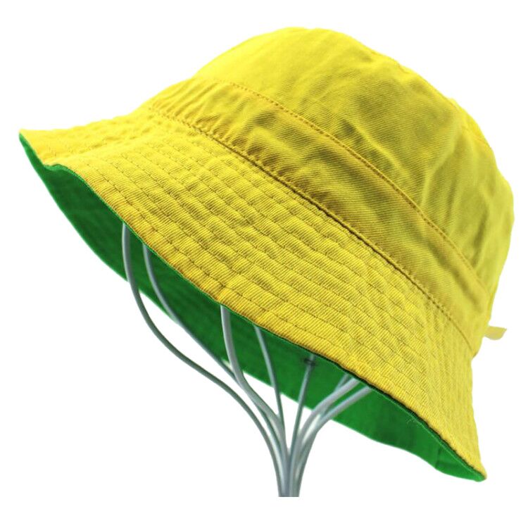 Custom Men and Women Fisherman Cotton Reversible Bucket Hat