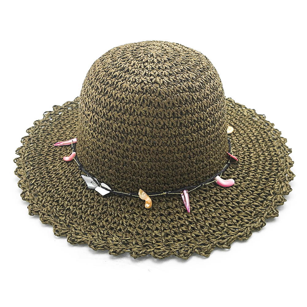 YDFL20024 2020 new style best seller wholesales summer beach promotion cheaper wider brim lady floppy paper straw hat