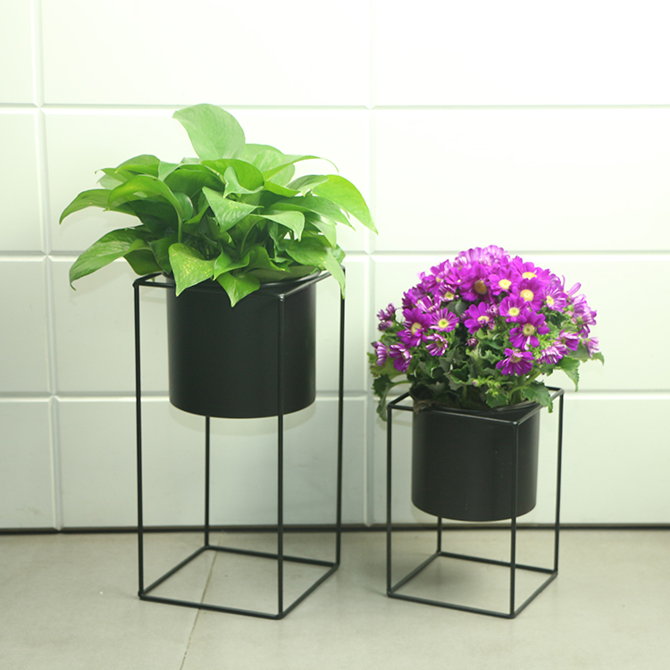 Flower pots, Designer Metal Flower Pot with Stand