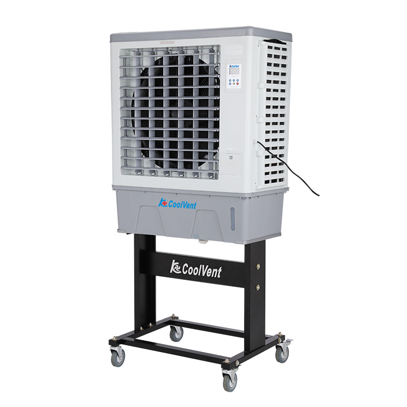 Outdoor Movable 60L water tank air cooler with high stand