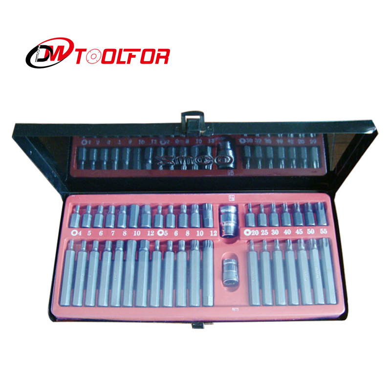 40PCS Plastic /Metal Box Screwdriver Bits Set