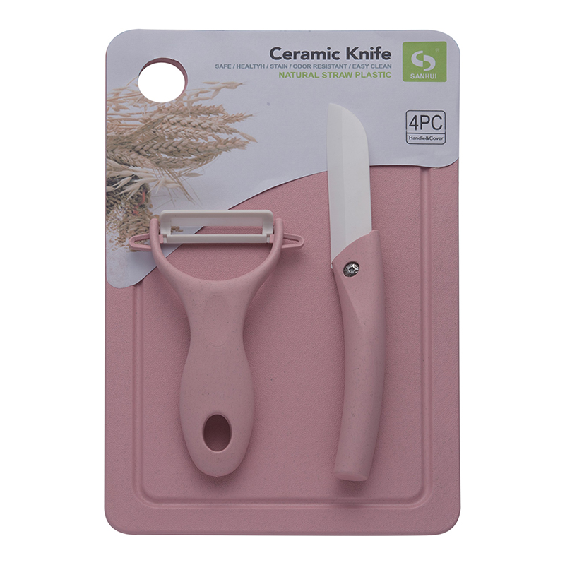 Ceramic fruit knife set