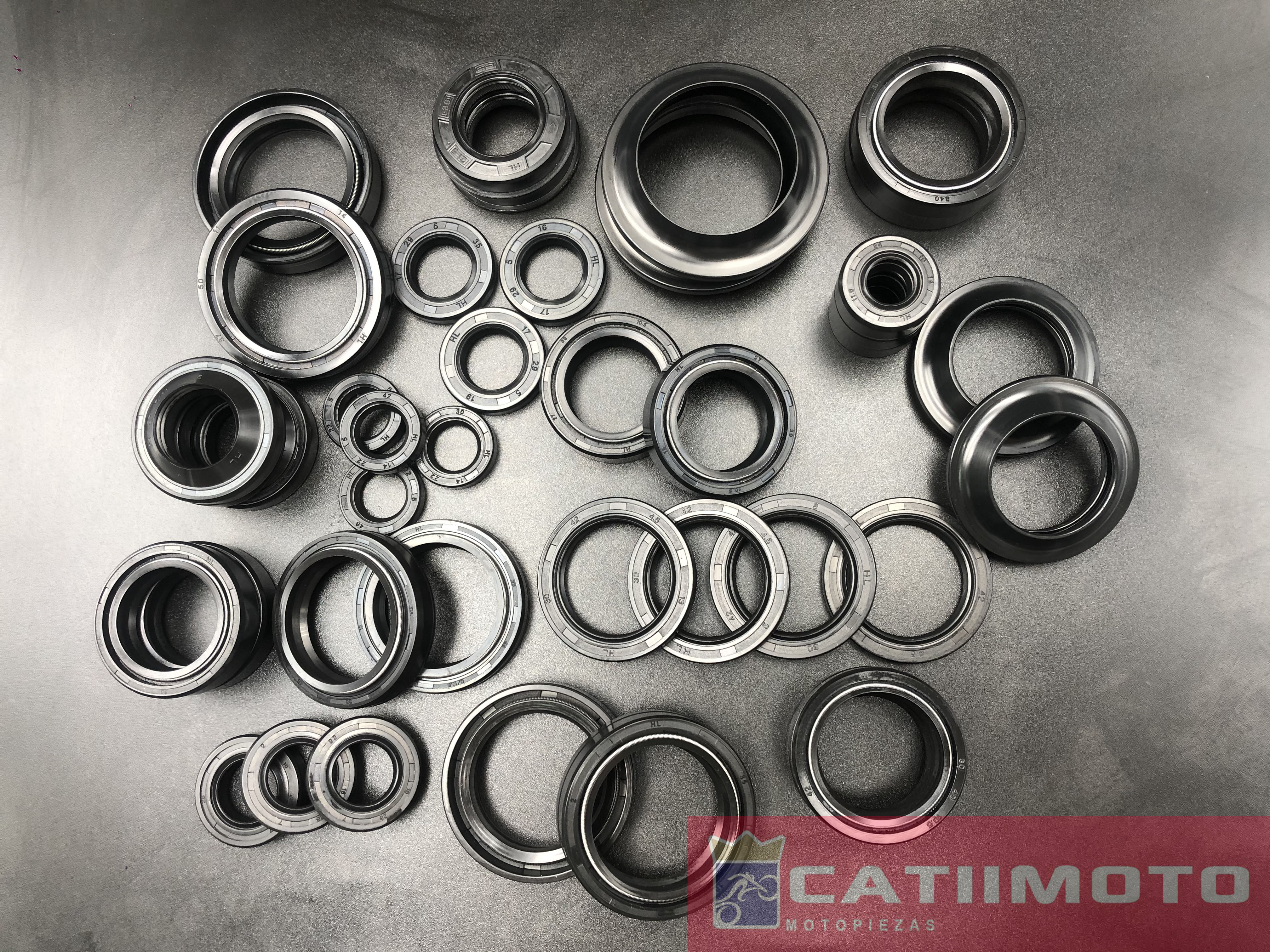 Motorcycle oil seal
