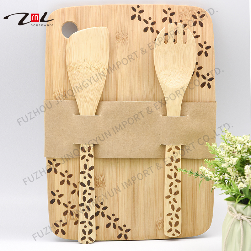 Bamboo Cutting Board Set