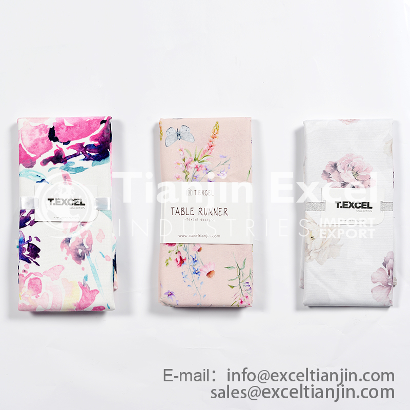 00000AA1-3 table runner table cloth mini matt printed