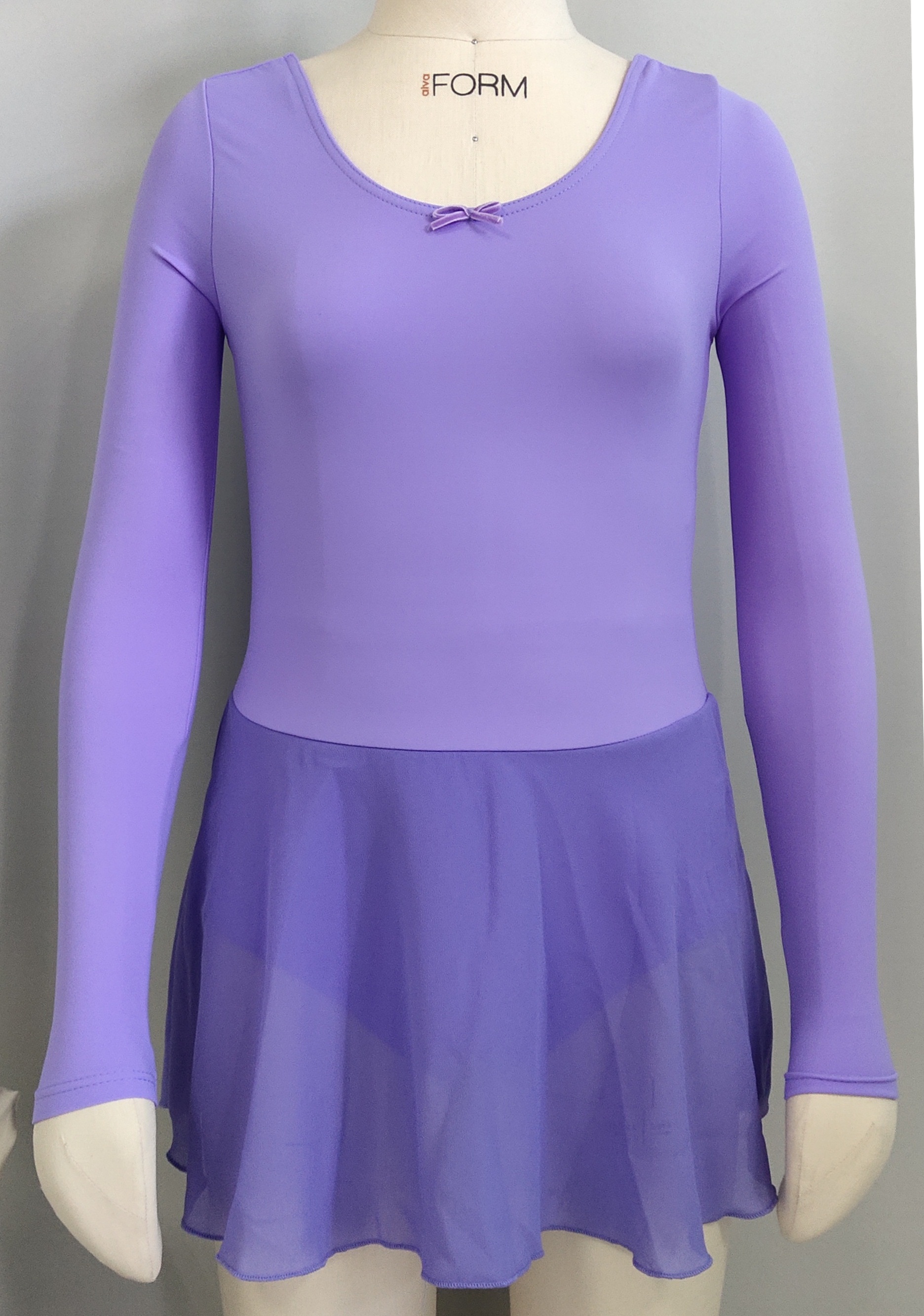 Kids long sleeve dress - classwear / dance/performance