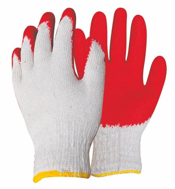 10g Cotton Economical Smooth Finished Latex Coated Gloves