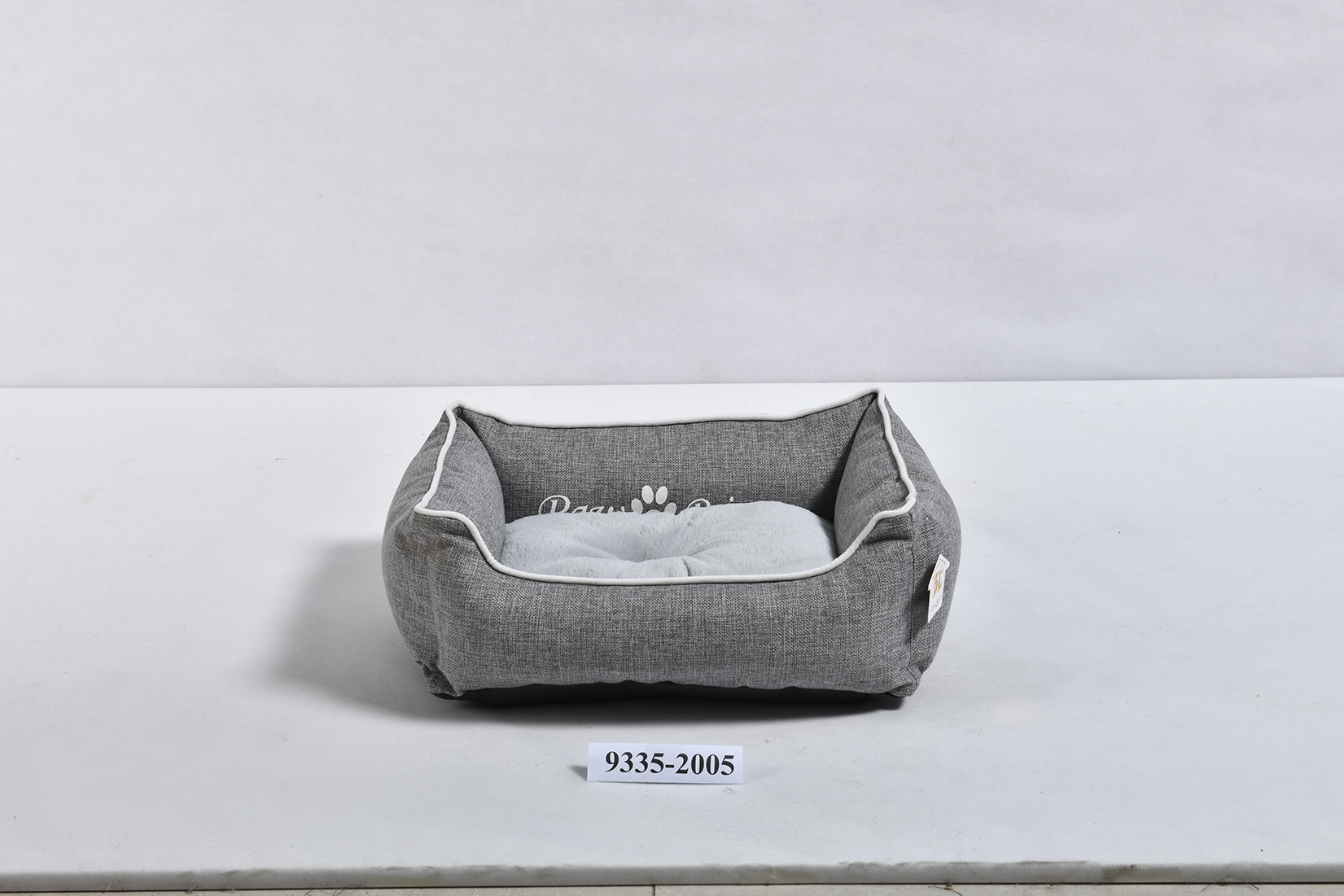 Square pet bed