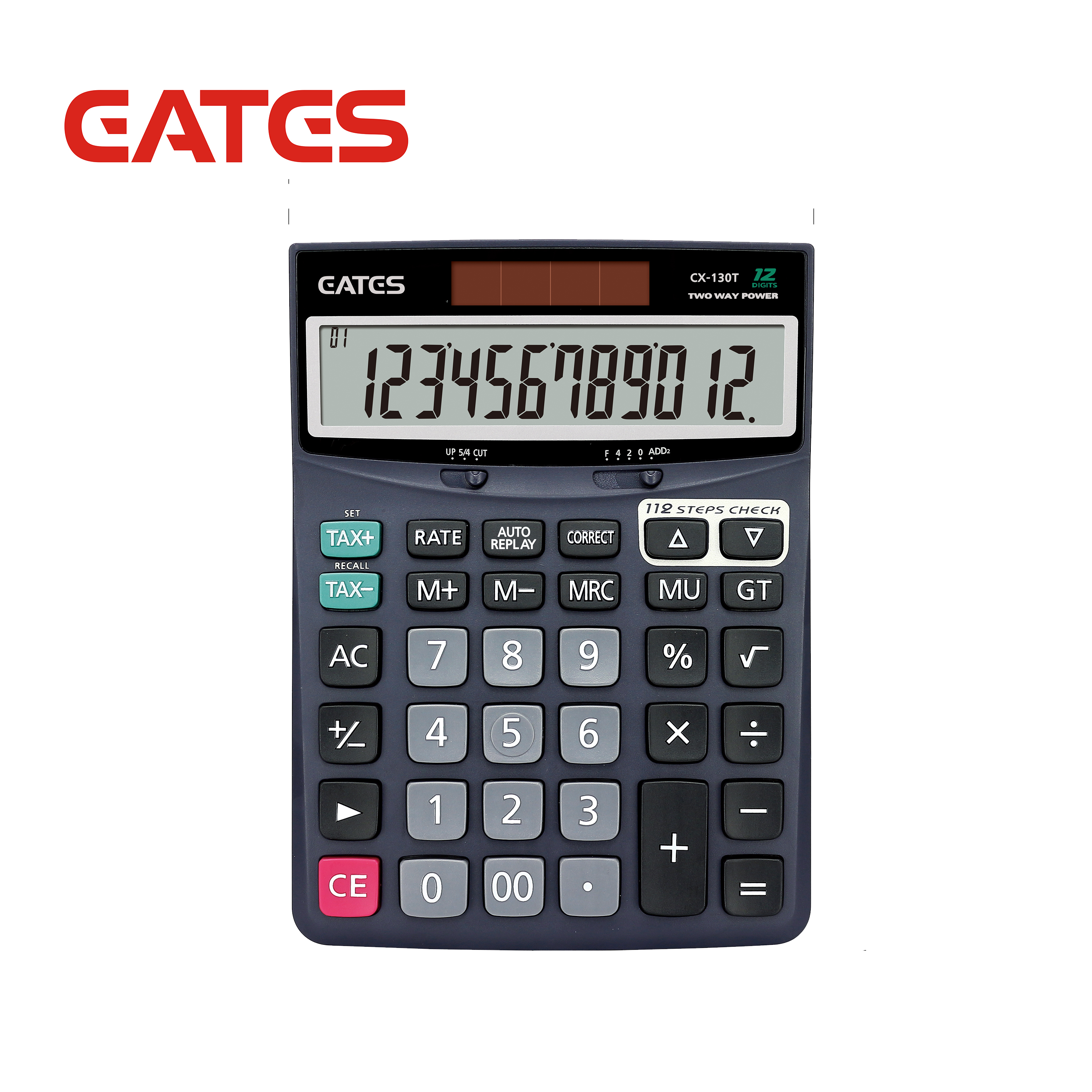 112 Steps check&corret electronic calculator