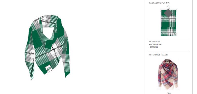 woven scarf