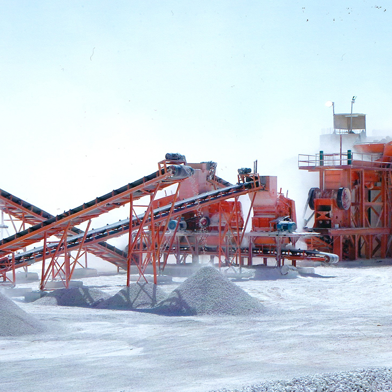 Granite crushing plant