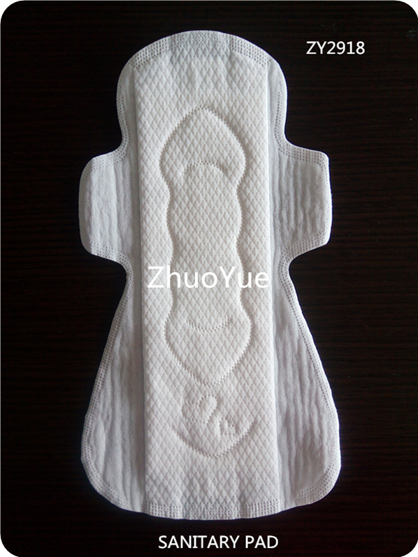 disposable sanitary napkin with ultra thin cottony gentle 290mm for feminine menstrual