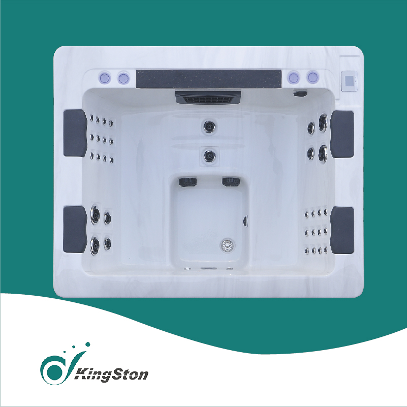 Kingston Outdoor Horizon Black Massage Hot Tubs SPA JCS-81
