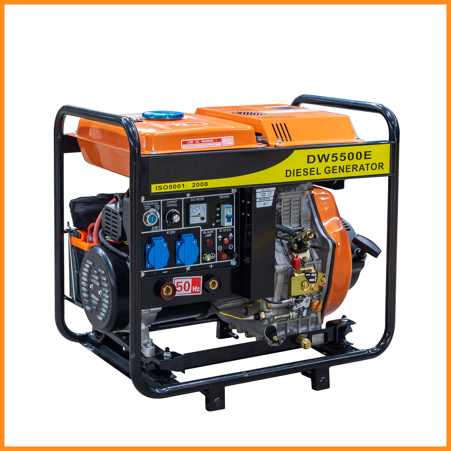 air cooled diesel welding generator