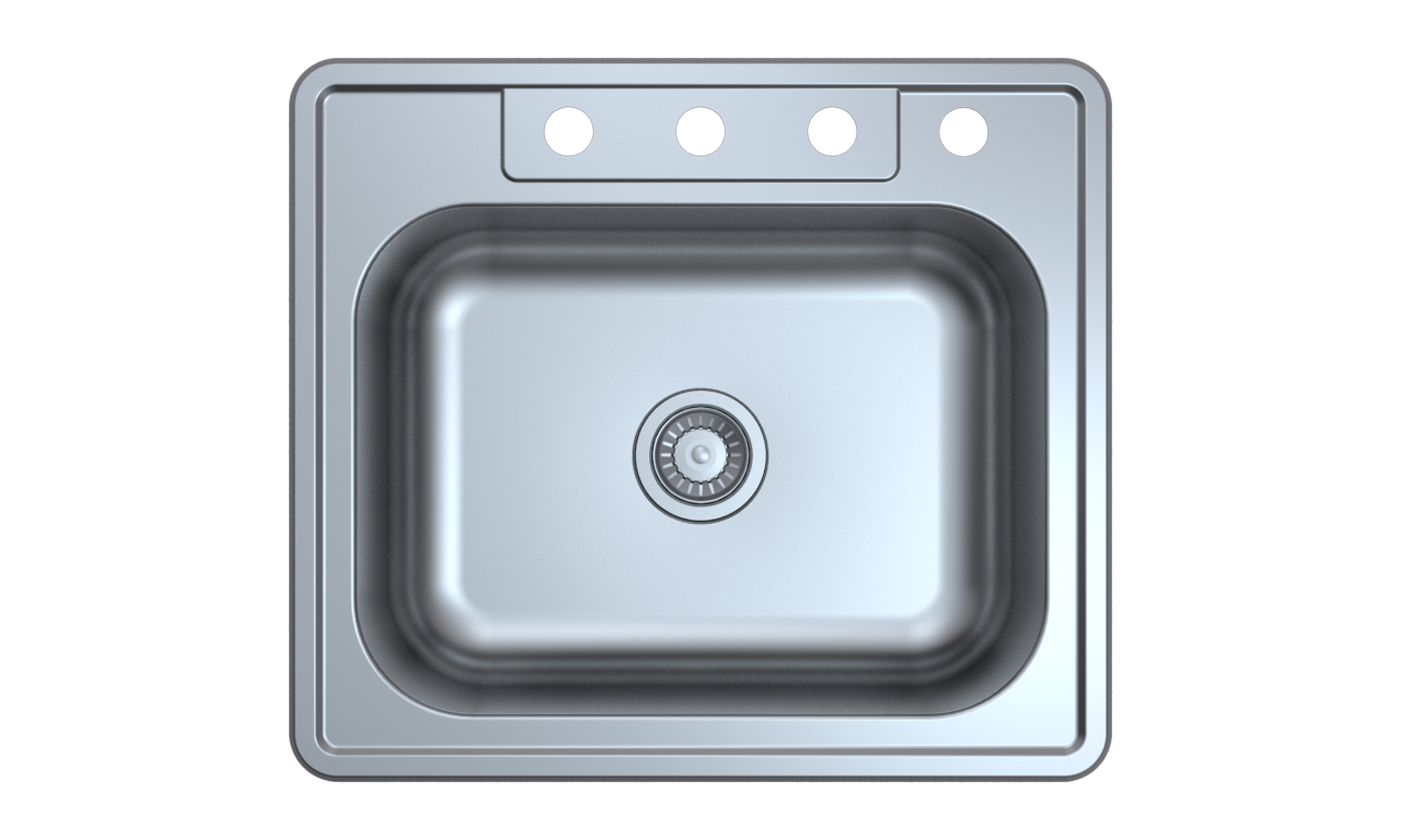 Stainless Steel Drop-in Single Bowl sink