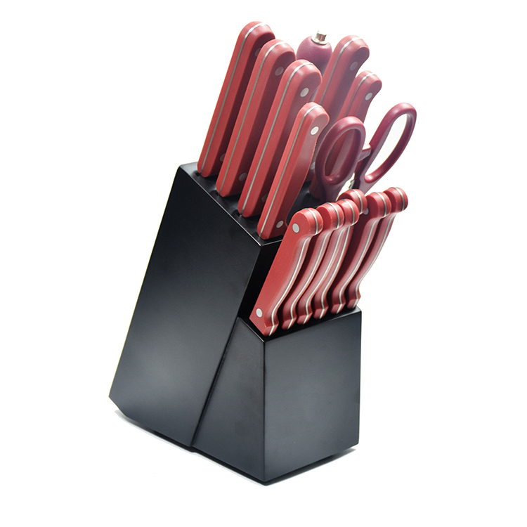 Stainless steel kitchen knife set