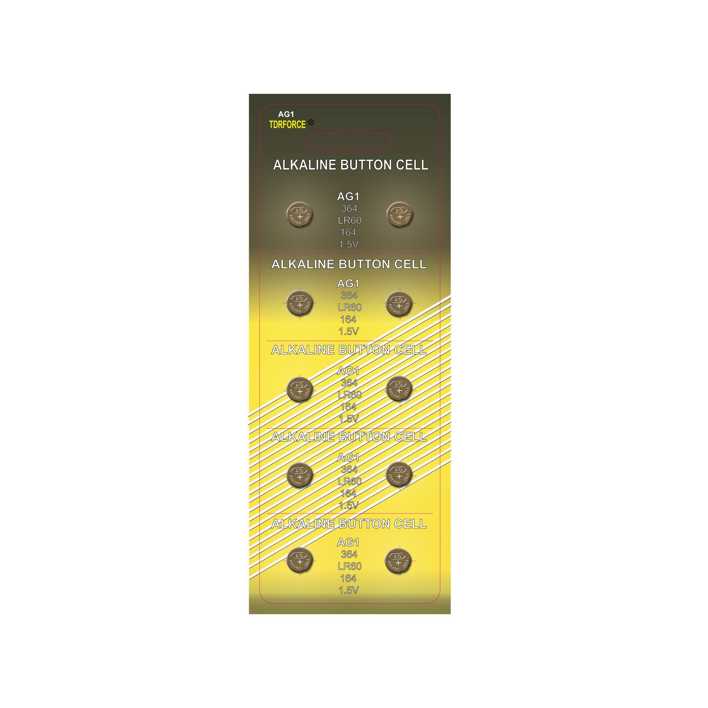 Alkaline Button cell AG1-10B
