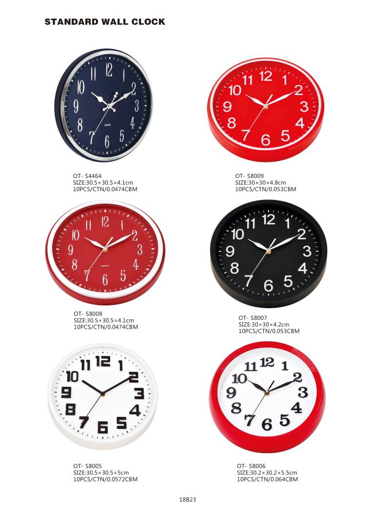Plastic Wall Clock