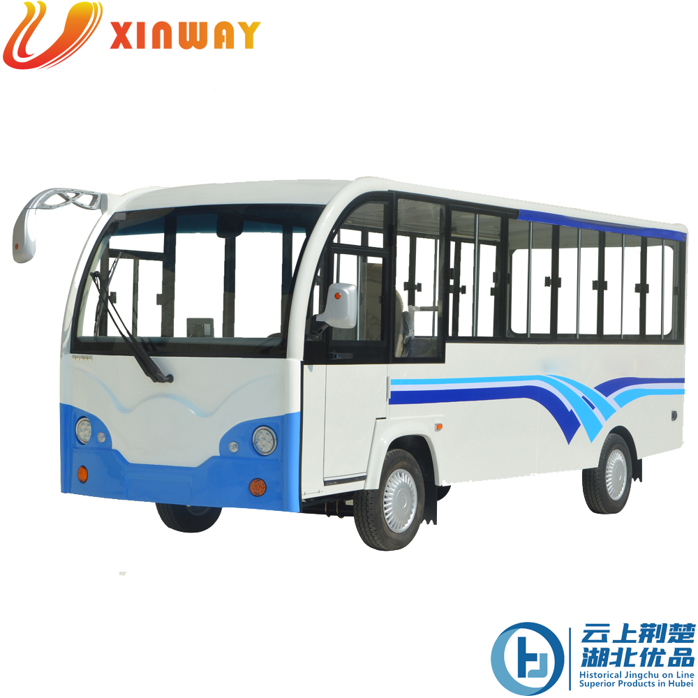 New design 22 seats Electric tourist bus commuter bus for sale