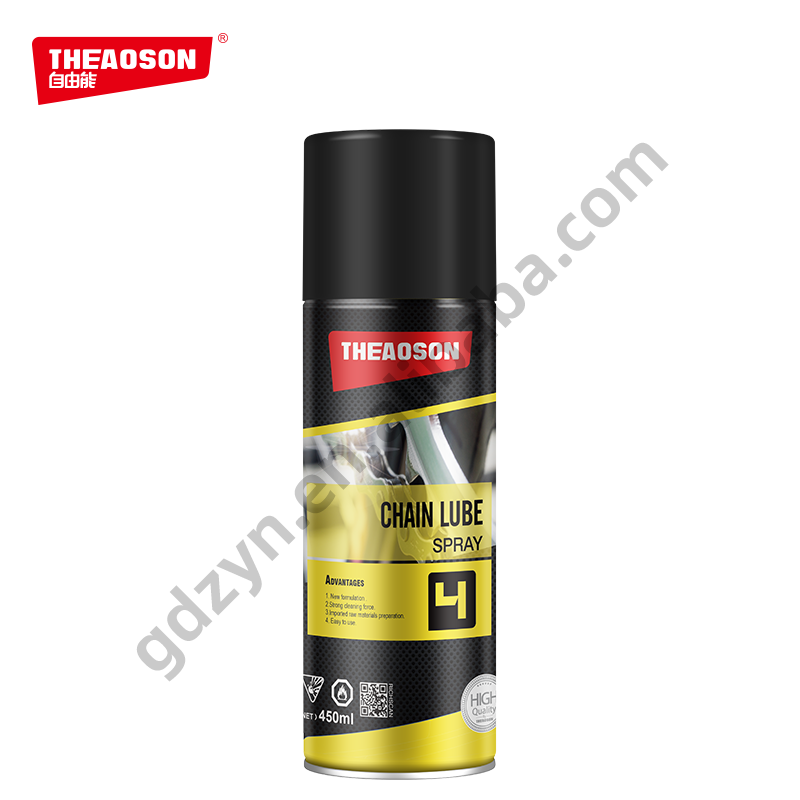 Chain lube spray