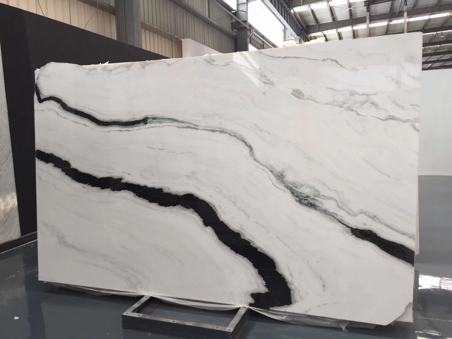 Panda white marble