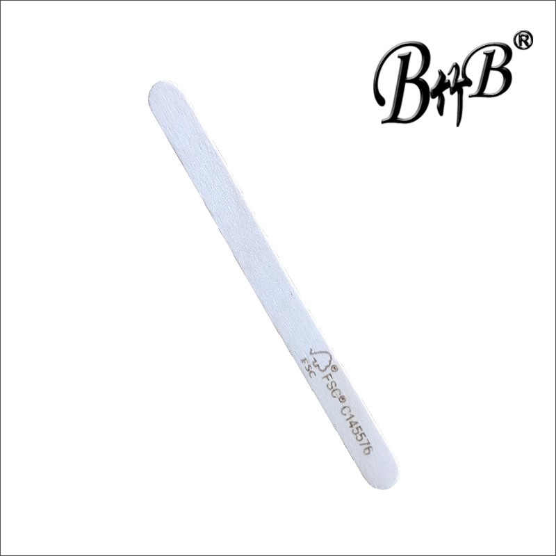 Wooden ice cream stirrer