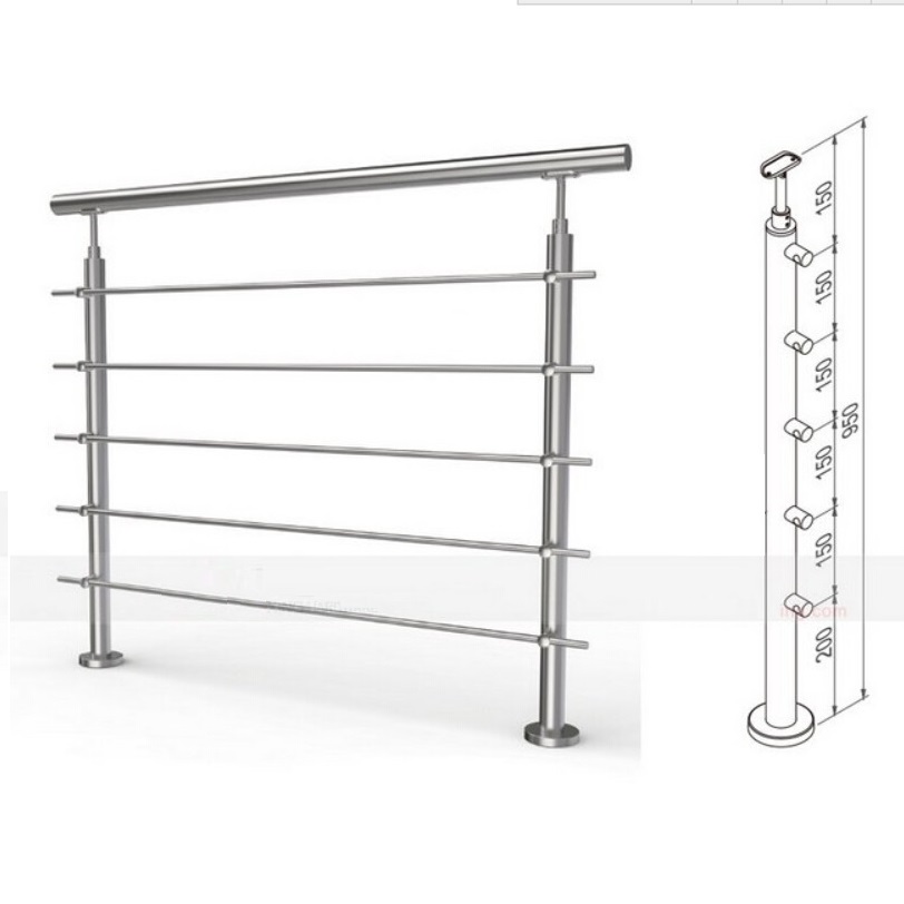 Stainless Steel Pipe Railing