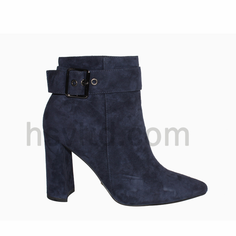Genuine leather ankle boots