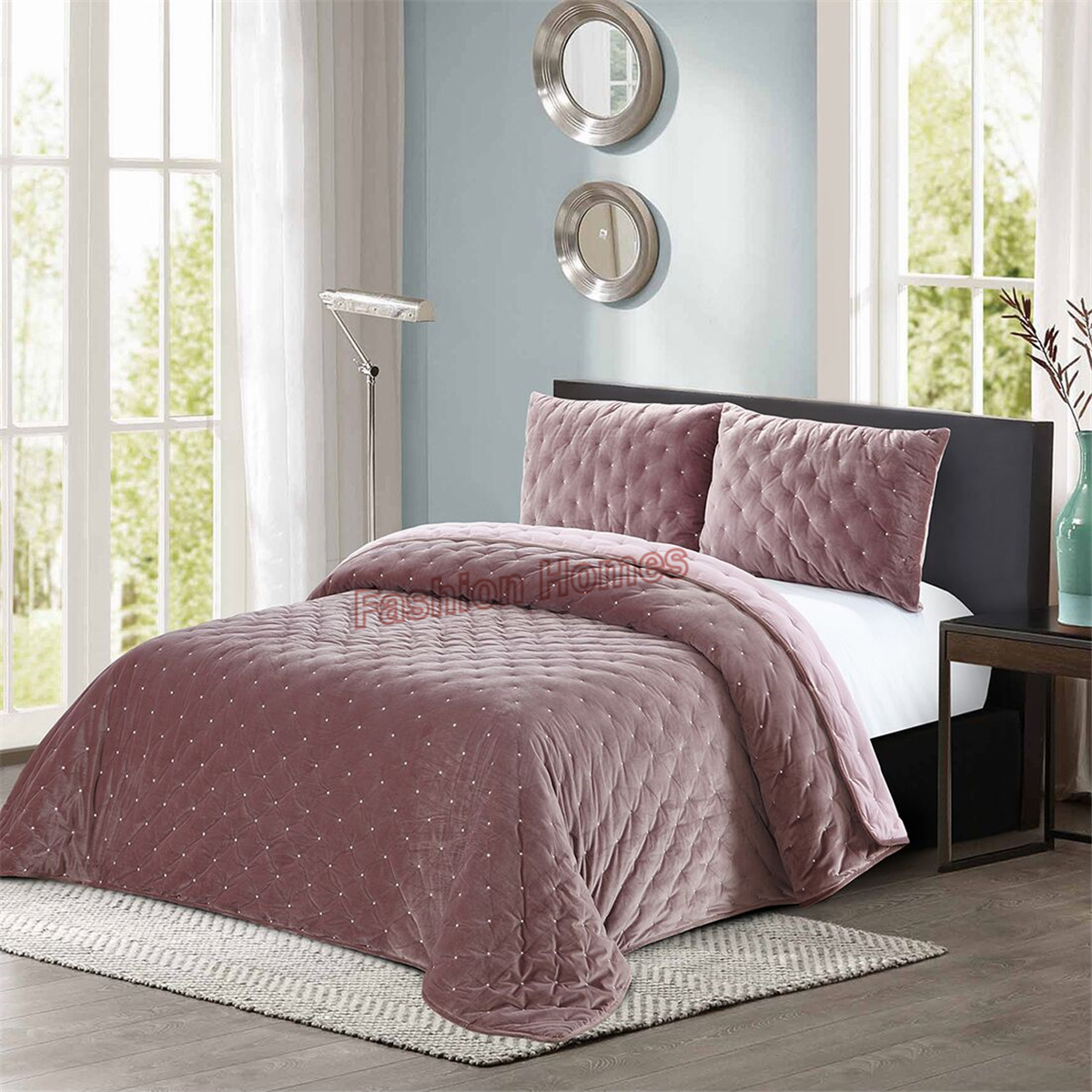 3 pcs Velvet quilt