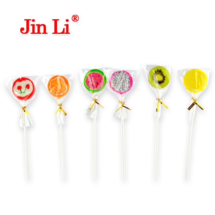 Long stick fruit pop lollipops