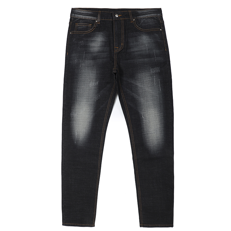 Casual men denim straight jeans trousers G2083
