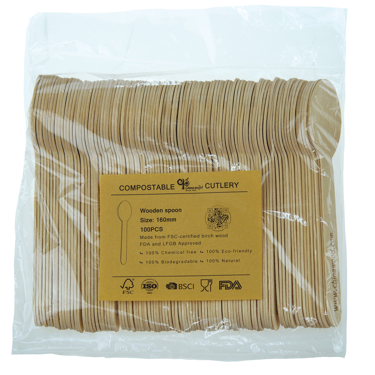disposable wooden cutlery
