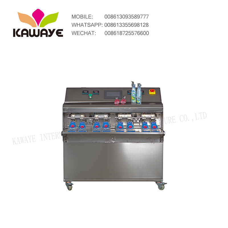 Expansion bag filling machine