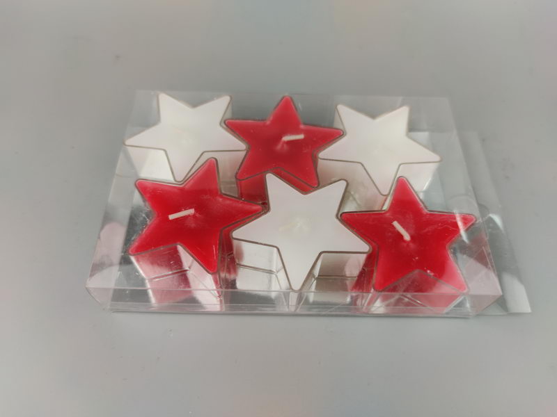 S/6 star candles in PC cup