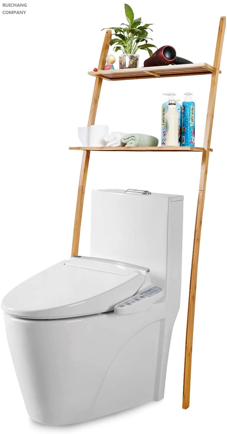 bamboo towel ladder
