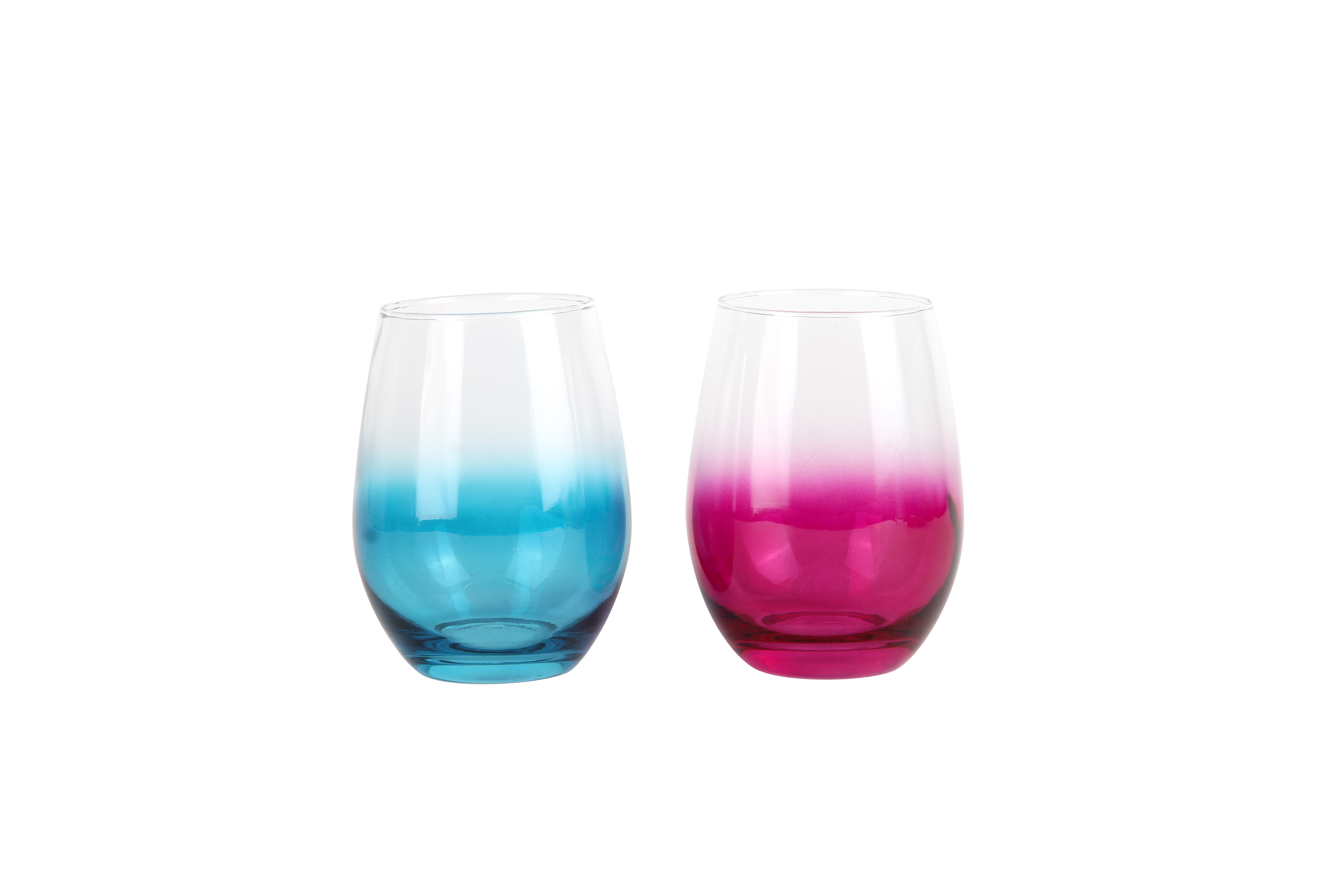 Stemless wine glass