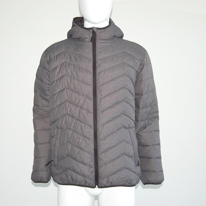 Man fake down jacket