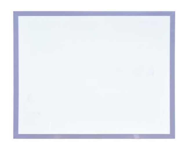 Plastic frame white board