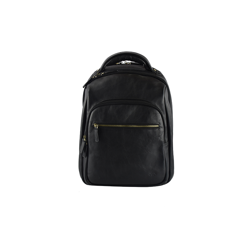 Genuine leather backpack