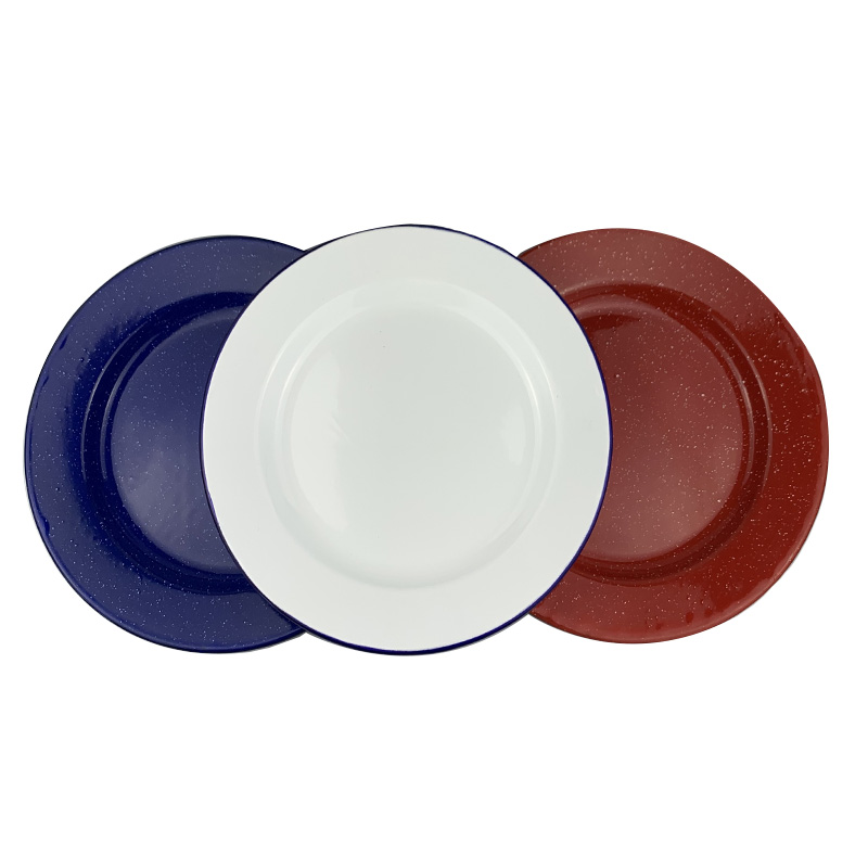 Enamel plate ENAMEL WARE, DINNER SET