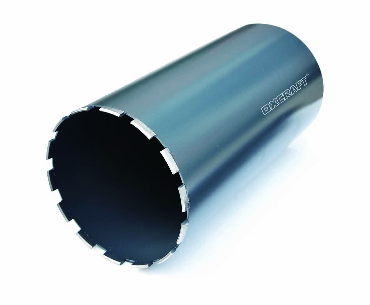 Diamond core bits for concrete